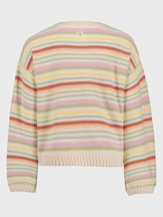 Billabong Palm Viva Stripe Sweater Fall 2026 | WHITECAP (681)