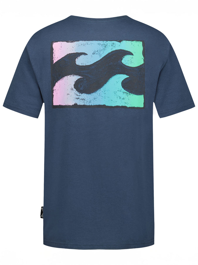 Billabong Crayon Wave T-Shirt Spring 2026 | DENIM (469)