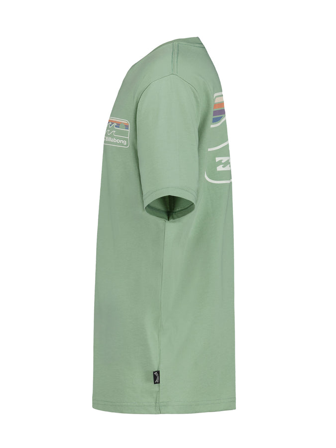 Billabong Runner T-Shirt Spring 2026 | GREEN ASH (347)