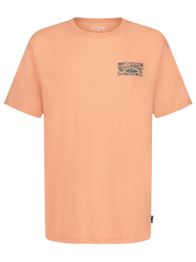 Billabong Heritage Arch T-Shirt Spring 2026 | FADED ORANGE (835)