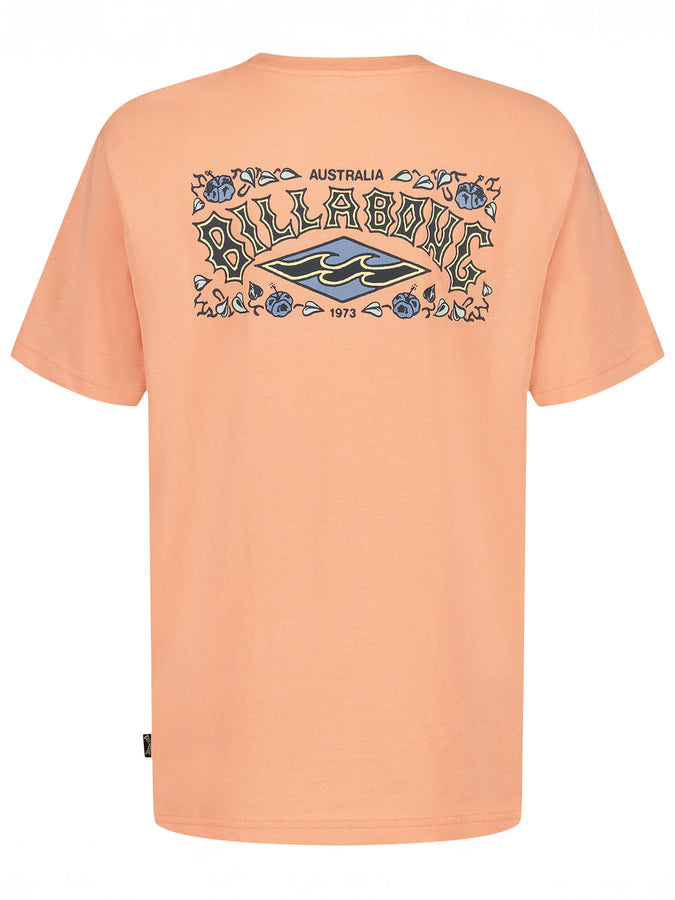 Billabong Heritage Arch T-Shirt Spring 2026 | FADED ORANGE (835)