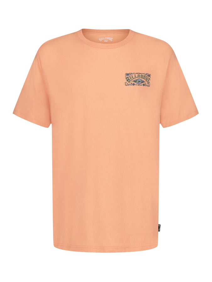 Billabong Heritage Arch T-Shirt Spring 2026 | FADED ORANGE (835)