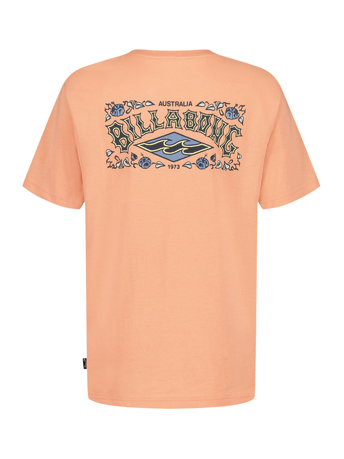 Billabong Heritage Arch T-Shirt Spring 2026 | FADED ORANGE (835)