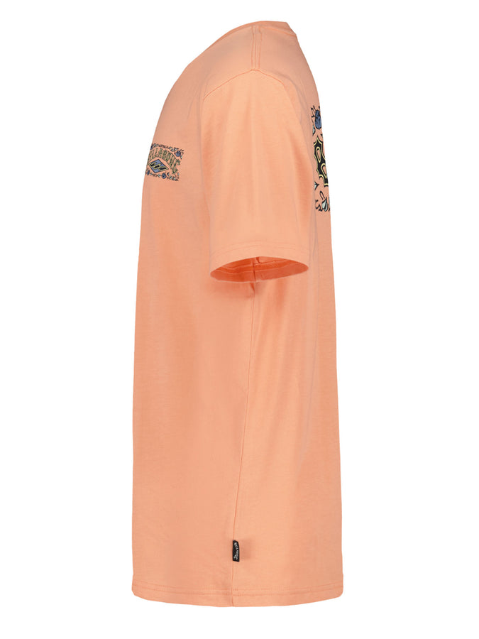 Billabong Heritage Arch T-Shirt Spring 2026 | FADED ORANGE (835)