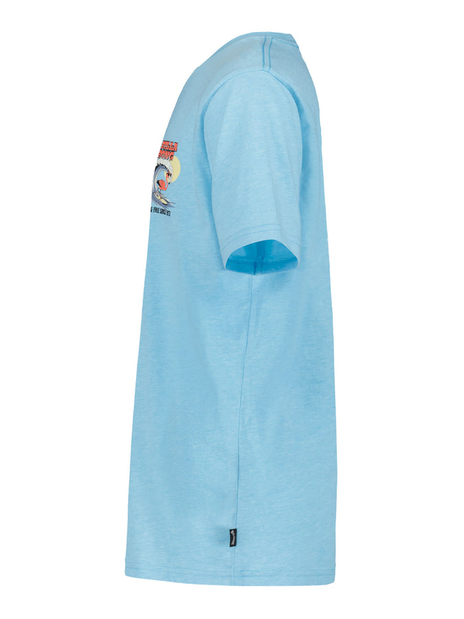 Billabong Flamingo Surf T-Shirt Spring 2026 | AQUA HEATHER (430)