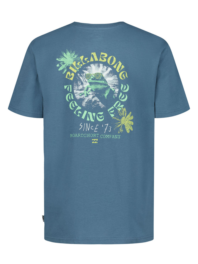 Billabong Psych Frog T-Shirt Spring 2026 | REAL TEAL (403)
