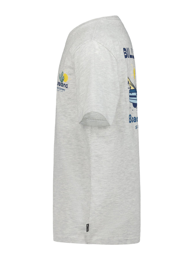 Billabong Tailgating T-Shirt Summer 2026 | LIGHT GREY HEATHER (051)
