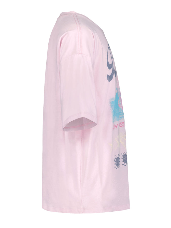Billabong Coastal Oversized T-Shirt Spring 2026 | LILAC SNOW (522)