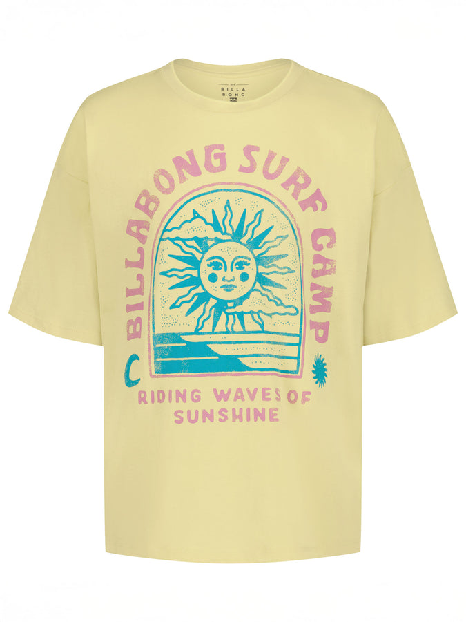 Billabong Camp Oversized T-Shirt Spring 2026 | LEMON GRASS (731)