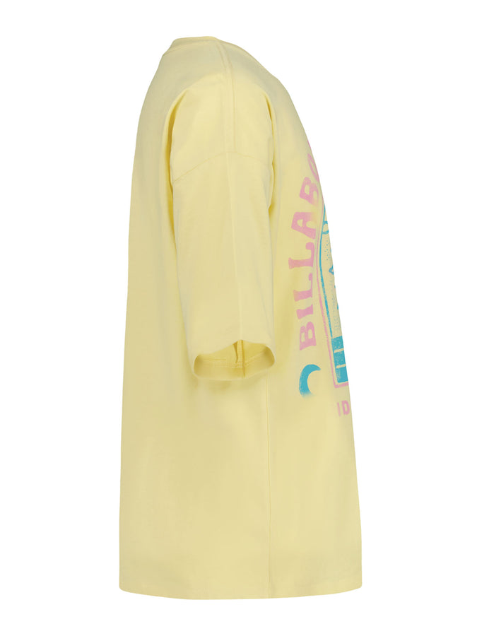 Billabong Camp Oversized T-Shirt Spring 2026 | LEMON GRASS (731)