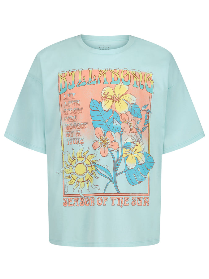 Billabong Blooms Oversized T-Shirt Spring 2026 | MINT (329)