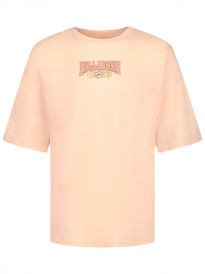 Billabong Window Oversized T-Shirt Spring 2026 | SOFT PEACH (638)