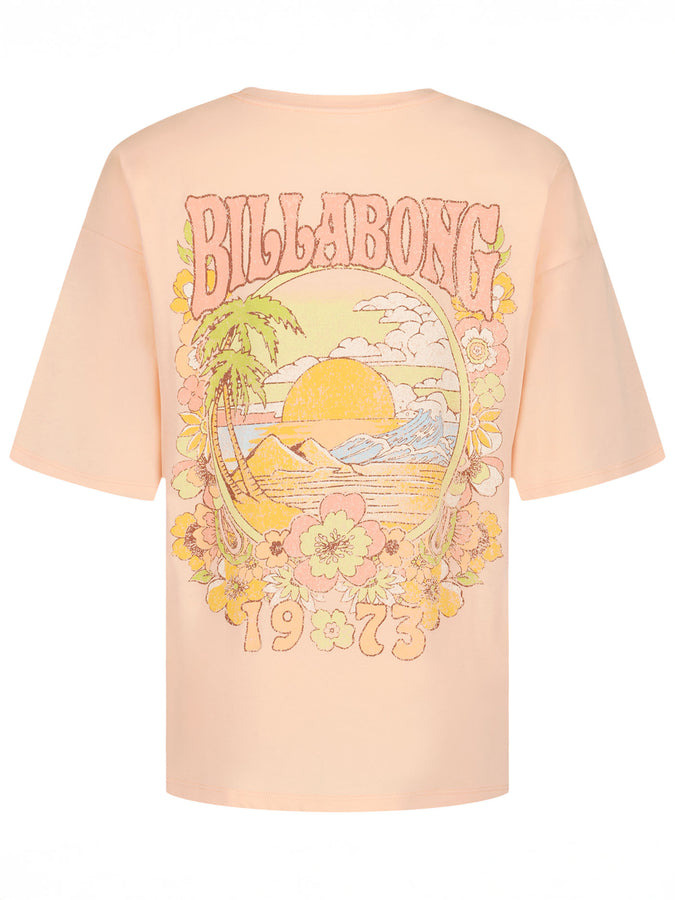 Billabong Window Oversized T-Shirt Spring 2026 | SOFT PEACH (638)