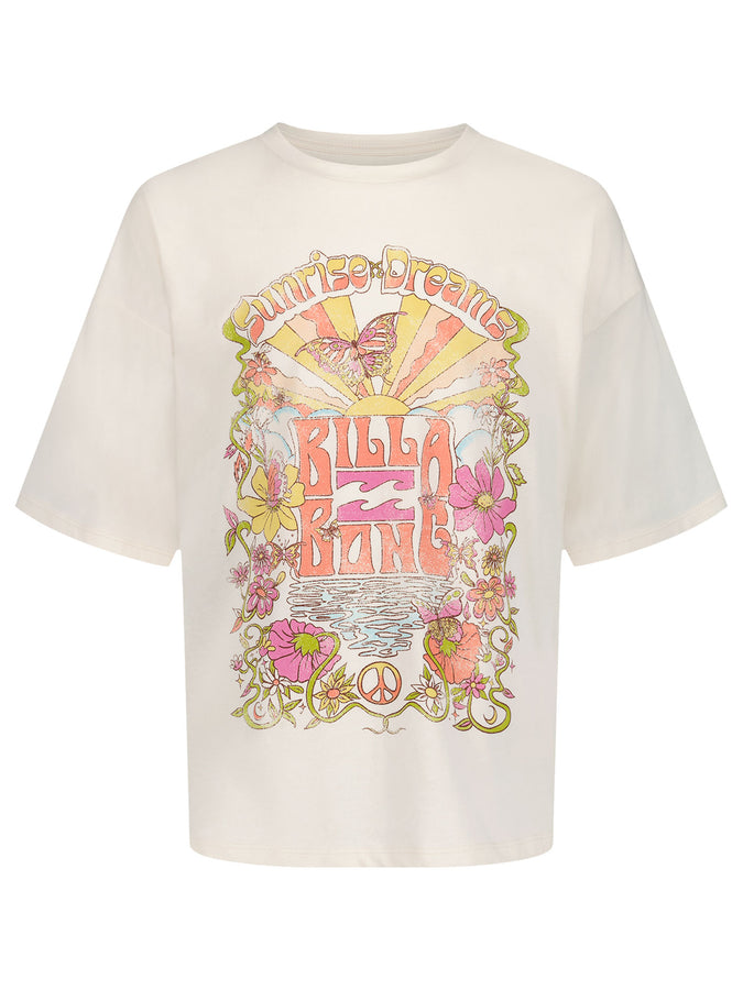 Billabong Sunrise Oversized T-Shirt Spring 2026 | SALT CRYSTAL (680)