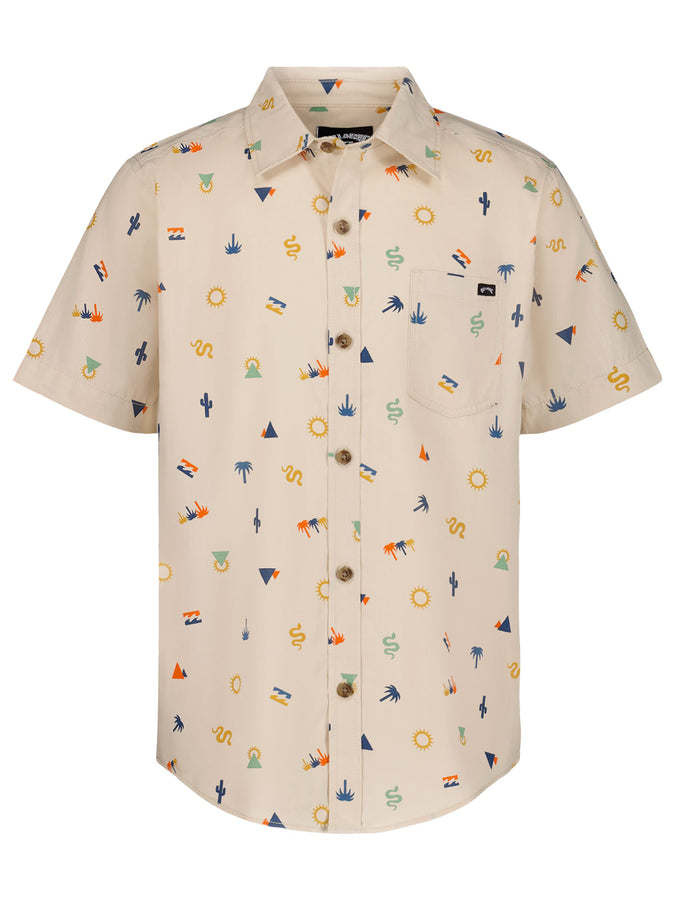 Billabong Sundays Short Sleeve Buttondown Shirt Spring 2026 | CHINO (287)
