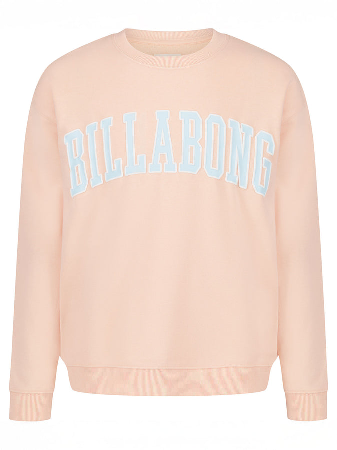 Billabong Don't Forget Crewneck Sweatshirt Spring 2026 | SOFT PEACH (638)