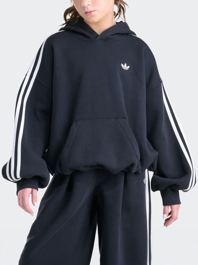 Adidas Bubble Black Hoodie Fall 2026 | BLACK