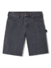 Brixton Builders Carpenter Baggy Black Washed Denim Shorts Summer 2026