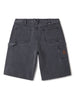 Brixton Builders Carpenter Baggy Black Washed Denim Shorts Summer 2026