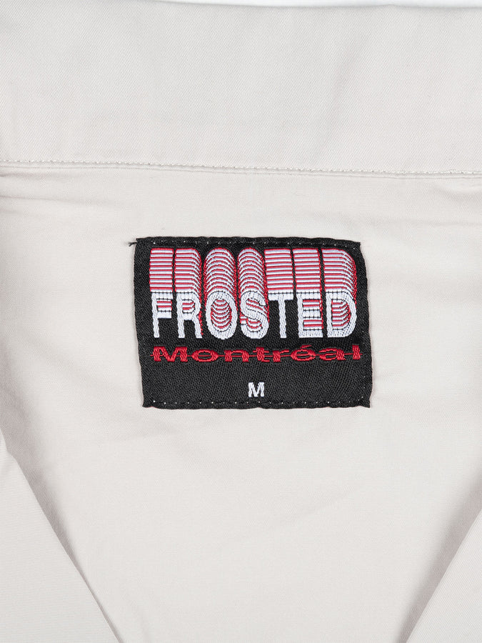 Frosted Button Ups Short Sleeve Buttondown Shirt Fall 2026 | LIGHT GREY