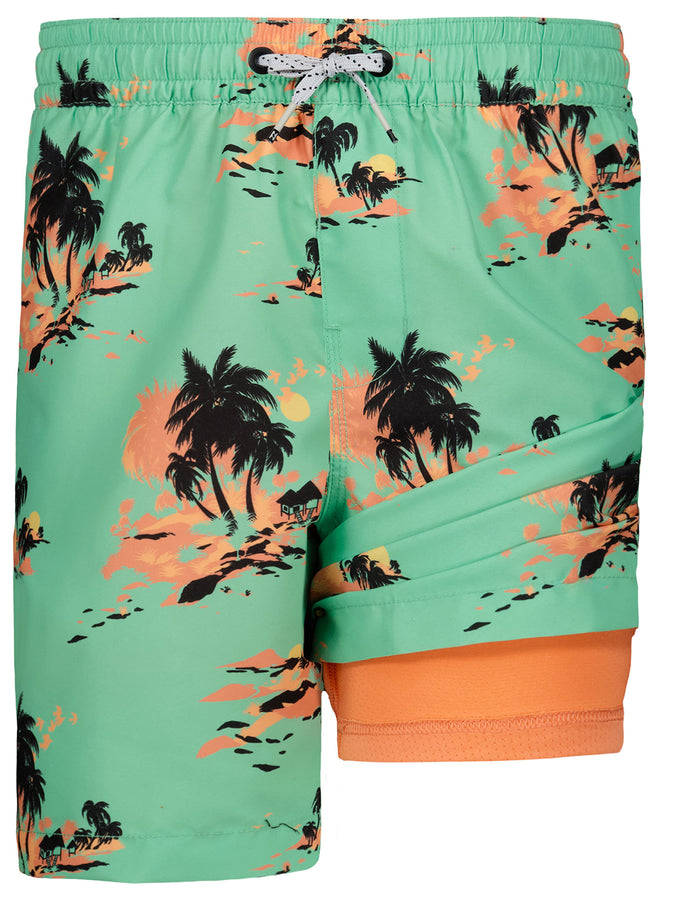 Billabong Lineup Layback Boardshorts Spring 2026 | LIME GREEN (323)