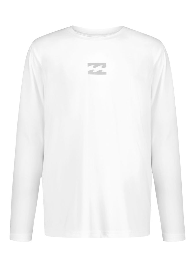 Billabong All Day Wave Long Sleeve Rashguard Summer 2026 | WHITE (100)
