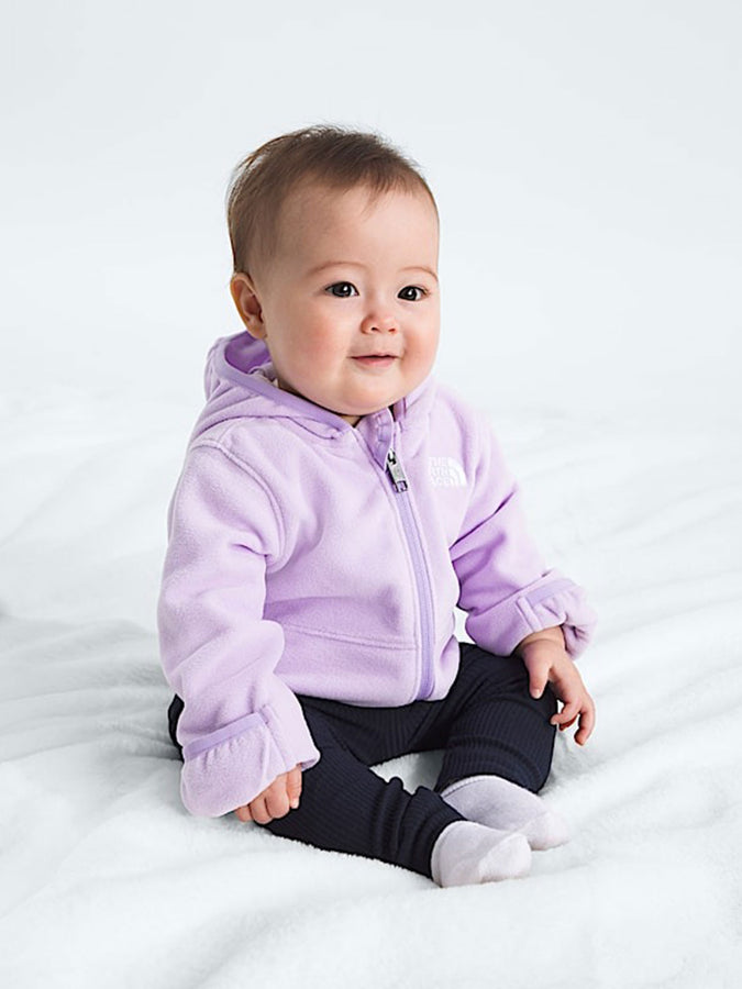 The North Face Glacier Full Zip Hoodie Fall 2025 | LITE LILAC (QZI)