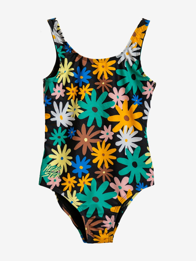 Headster Backyard Meadow One Piece Swimsuit Spring 2024 | BLACK