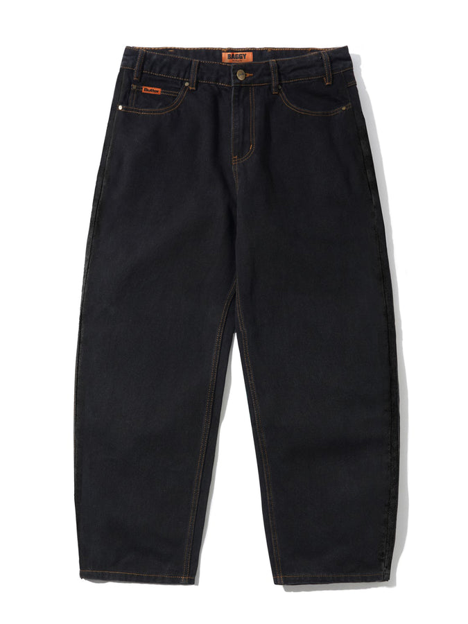 Butter Goods Baggy Jeans Fall 2025 | WASHED BLACK