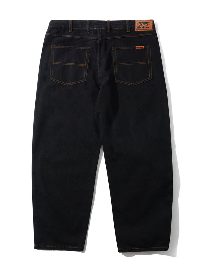 Butter Goods Baggy Jeans Fall 2025 | WASHED BLACK