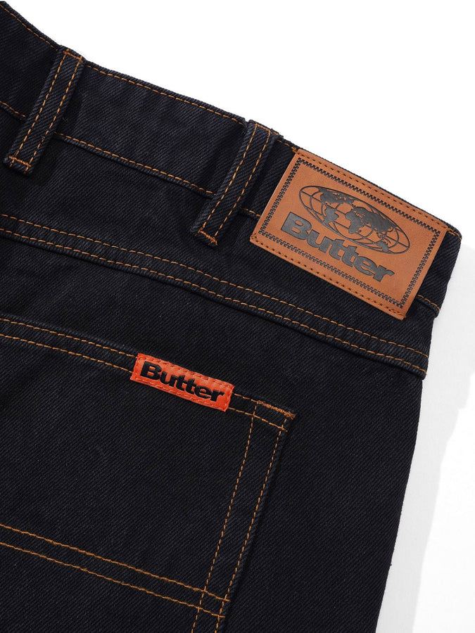 Butter Goods Baggy Jeans Fall 2025 | WASHED BLACK