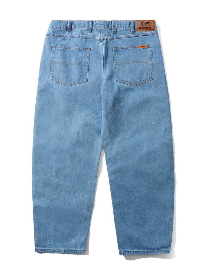 Butter Goods Washed Indigo Baggy Jeans Fall 2025 | WASHED INDIGO