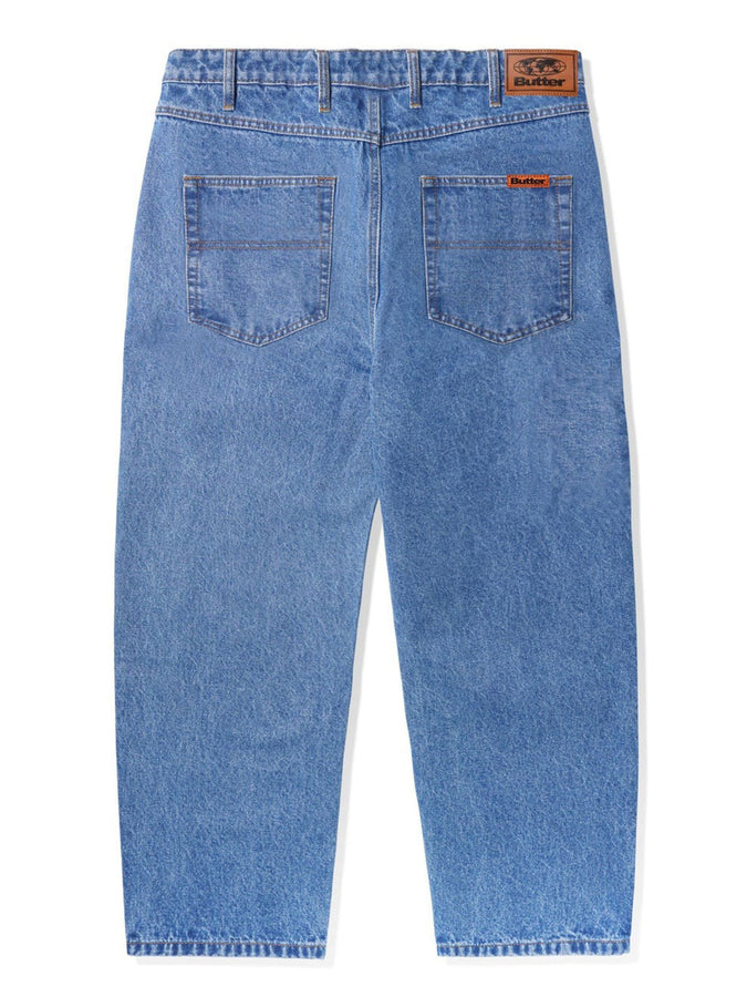 Butter Goods Baggy Washed Indigo Jeans Holiday 2024 | WASHED INDIGO