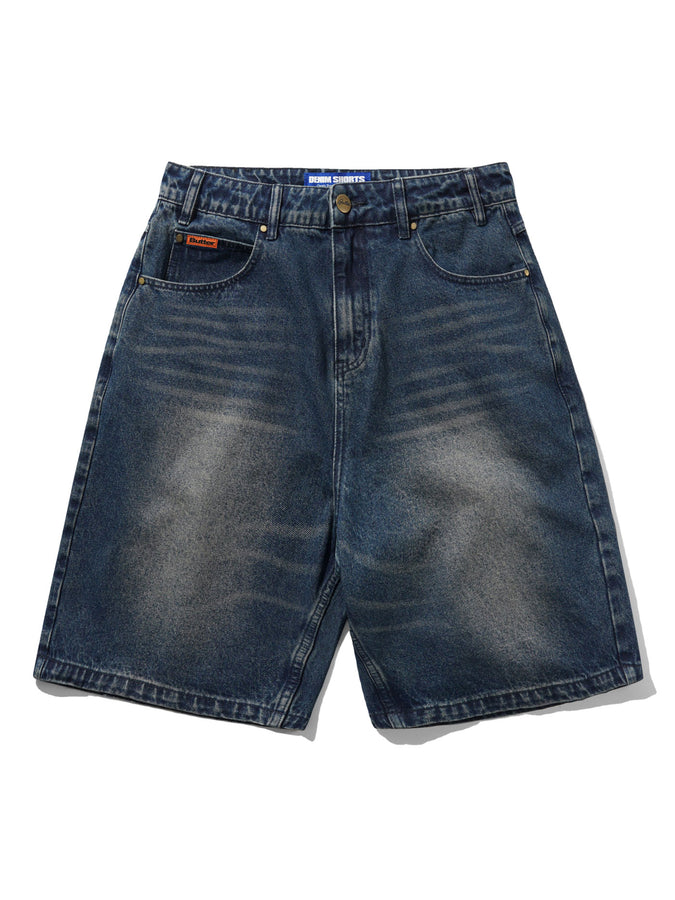 Butter Goods Baggy Denim Shorts Summer 2026 | VINTAGE INDIGO WASH