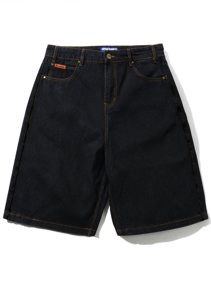 Butter Goods Baggy Denim Shorts Spring 2026 | WASHED BLACK