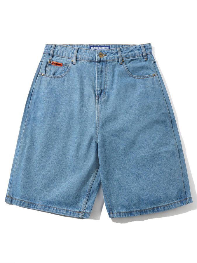 Butter Goods Baggy Denim Shorts Spring 2026 | WASHED INDIGO