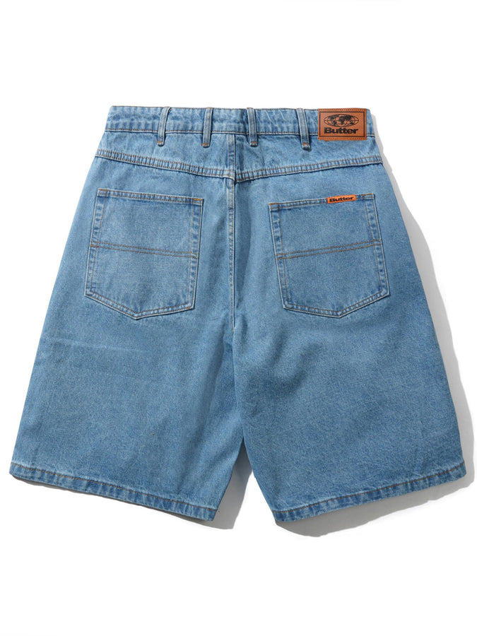 Butter Goods Baggy Denim Shorts Spring 2026 | WASHED INDIGO