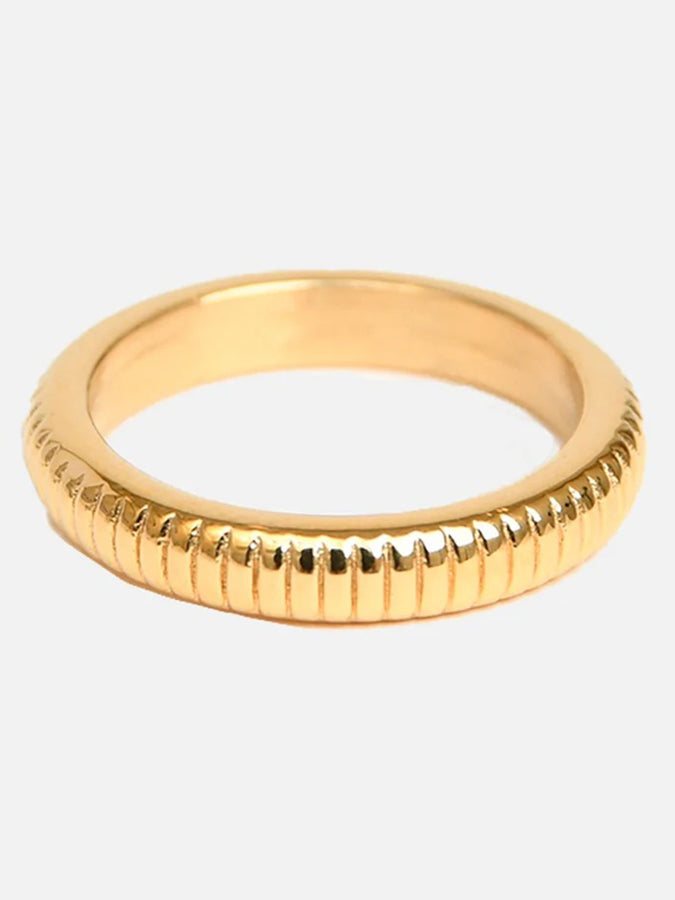 Nana The Brand Texturée Or Ring | PLAQUÉ OR/GOLD PLATED