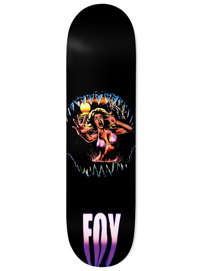 Deathwish Jamie Foy Jaws 8.38'' Skateboard Deck | BLACK