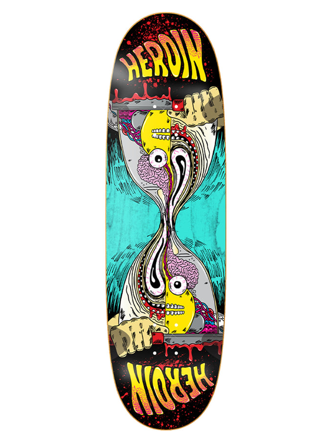 Heroin Merged Anatomy Razor Egg 9.25'' Skateboard Deck | MULTI