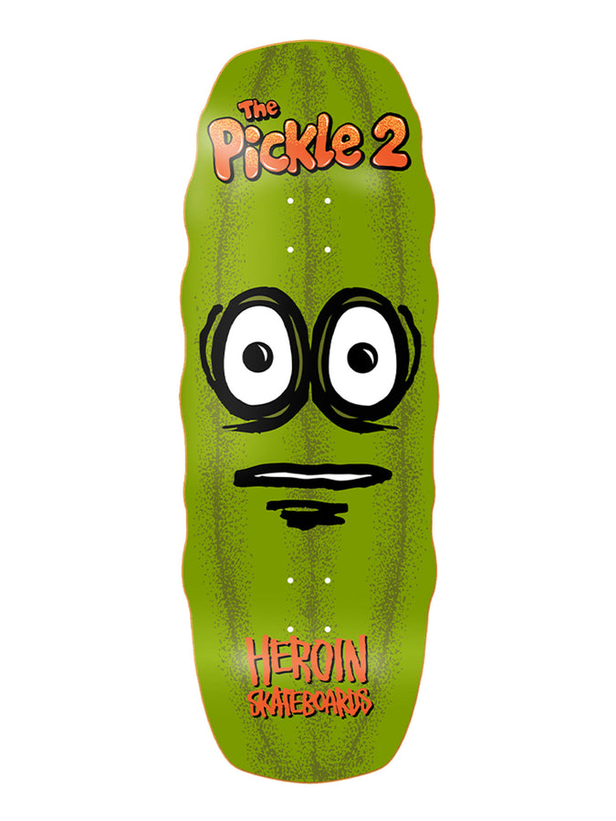 Heroin The Pickle 2 11.125'' Skateboard Deck | GREEN