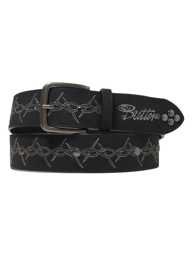 Butter Goods Barbed Wire Studded Belt | BLACK