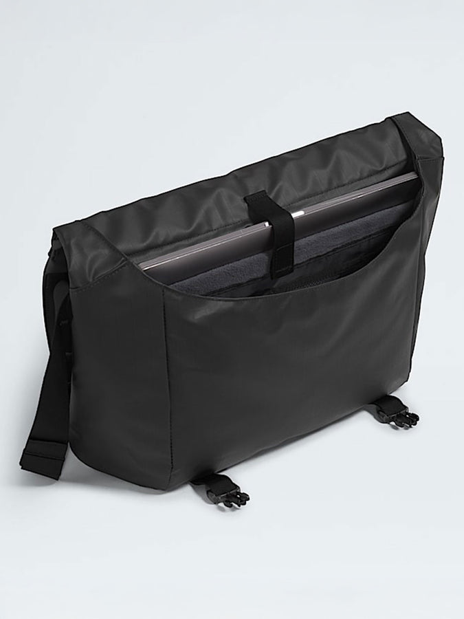 The North Face Base Camps Voyager Messenger Bag Spring 2026 | TNF BLACK/ASPHALT GREY (KT0)