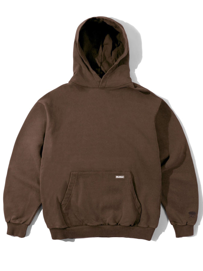 Butter Goods Basic Hoodie Spring 2026 | WASHED BROWN
