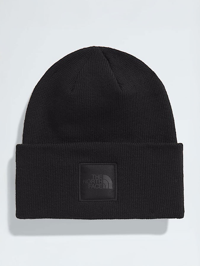 The North Face Big Box Beanie | TNF BLK/TNF BLK/TNL PTCH (AOM)