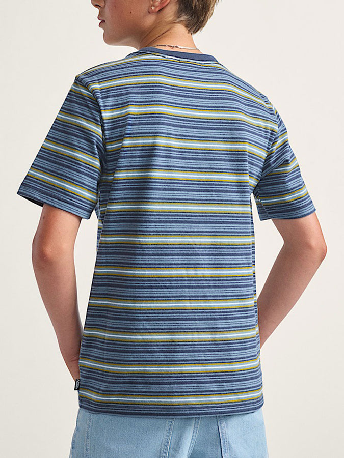Vans Cameron Stripe T-Shirt Fall 2025 | STRMY WTHR/PARISIAN NGHT (F2E)