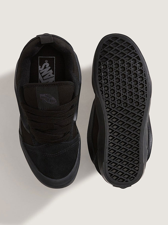 Vans Knu Skool Suede/Canvas Triple Black Shoes Spring 2026 | TRIPLE BLACK (GDY)