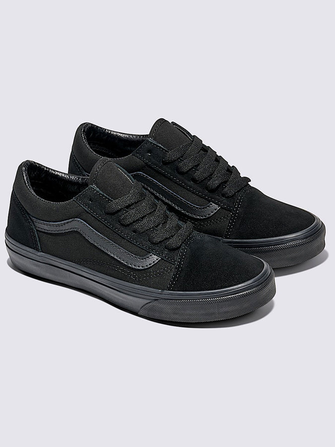 Vans Old Skool Black/Black Shoes | BLACK/BLACK (BKA)