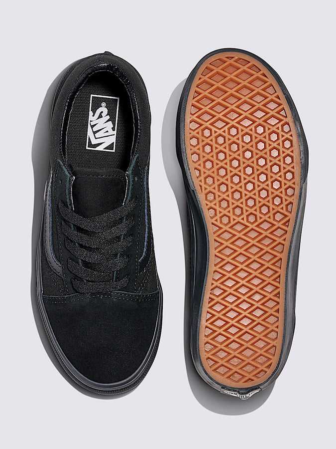 Vans Old Skool Black/Black Shoes | BLACK/BLACK (BKA)
