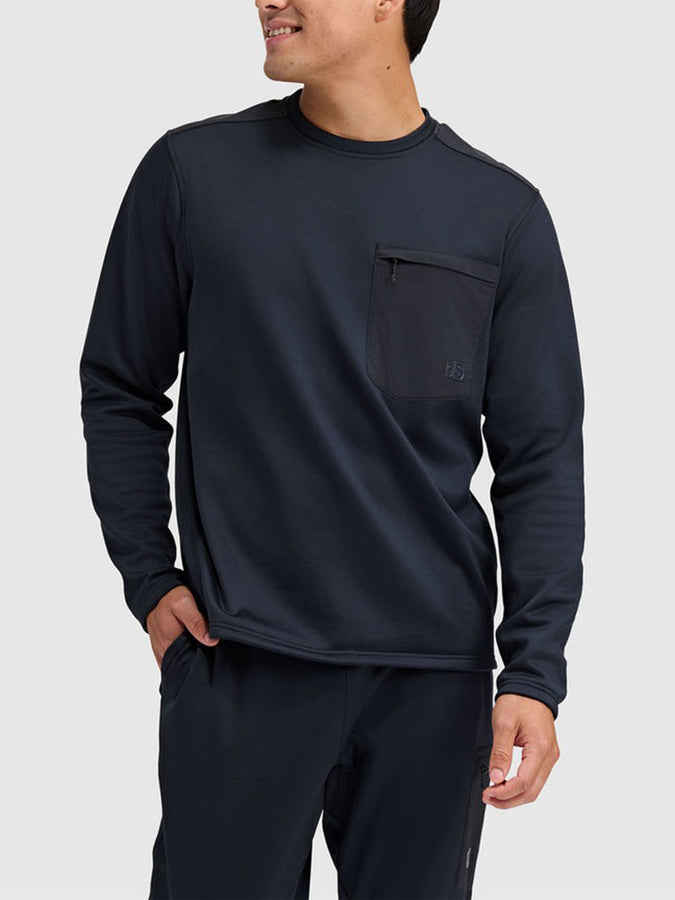 Blackstrap Spectrum Crew Base Layer Top Winter 2027 | BLACK